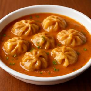 Paneer Gravy Momos