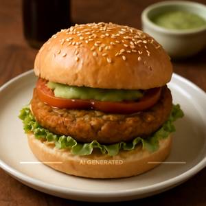Aalu Tikki Burger