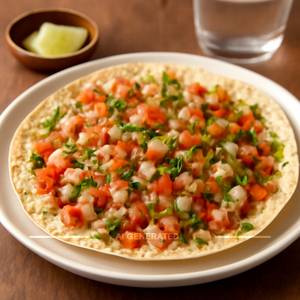 Roasted Masala Papad