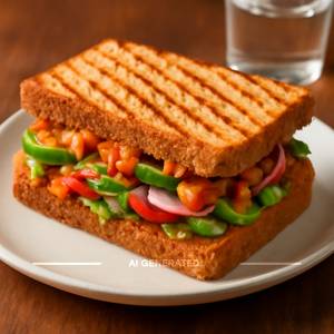 Peri Peri Veg Sandwich