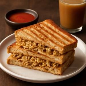 Chicken Maggi Sandwich