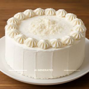Vanilla fresh cream cake