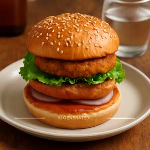 Double tikki burger