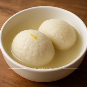 Sponge Rasgulla [2 Pcs]                 