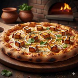 Tandoori Paneer Tikka Pizza