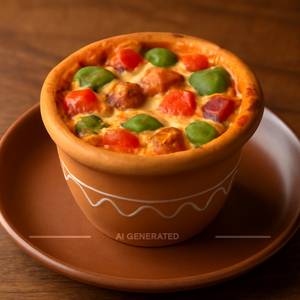 Tandoori Kulhad Pizza