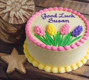 Flower Design Ferrero Rocher Chocolate Cake