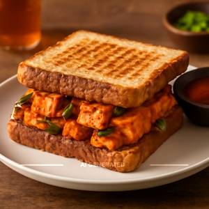 Spicy Paneer Sandwich