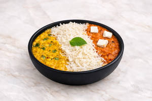 Dal Fry & Paneer Rice Bowl Tiffin