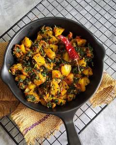 Aloo Dhaniya Bhurji