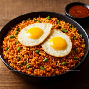 Egg Schezwan Rice
