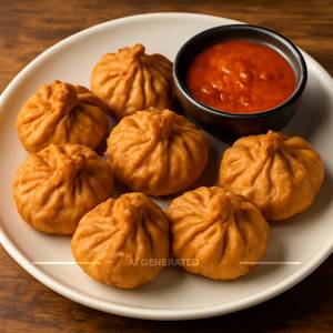 Chicken fried momo