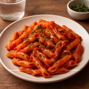 Red sauce pasta