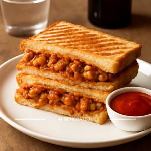 Chicken Schezwan Sandwich
