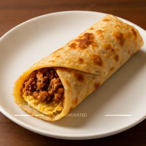 Egg with Chicken Roll