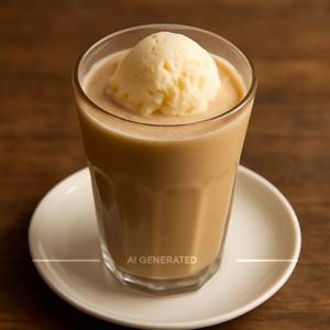 Cold Coffee With Ice Cream