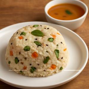 Upma With Sambar