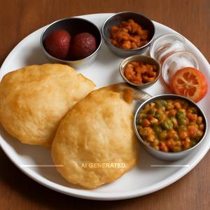 Chole Bhature Combo