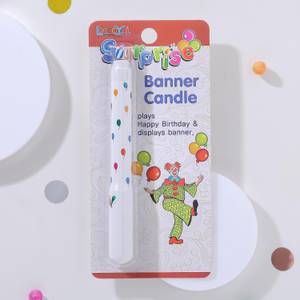 Banner Candle