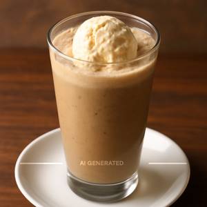 Cold Coffee With Ice Cream