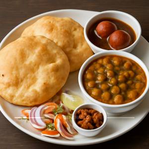 Deluxe chola bhatura