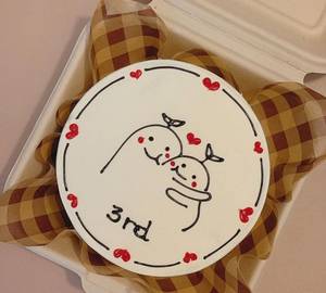 Anniversary Bento Chocolate Chocochips Cake