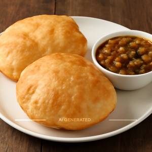 Chole bhature [2 pieces]
