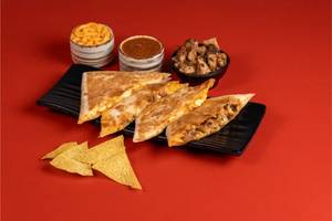 Cheesy Grilled BBQ Chicken Quesadilla
