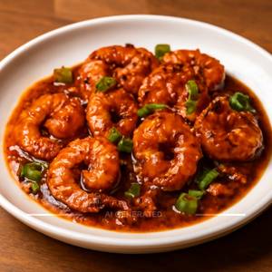 Prawns In Hot Garlic Sauce