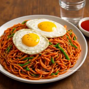 Egg Schezwan Noodles