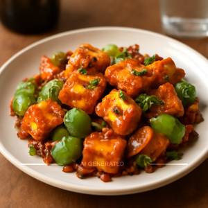 Paneer chilli