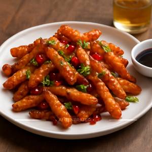 Honey Chilli Potato