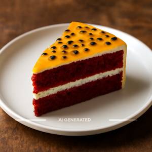Exotic red velvet cake