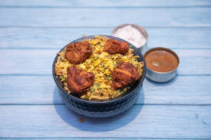 Chicken 65 Mugal Biriyani