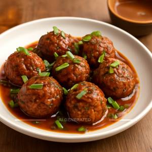 Veg manchurian dry