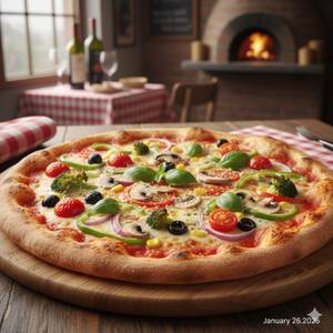 Veggie Fresh Pizza
