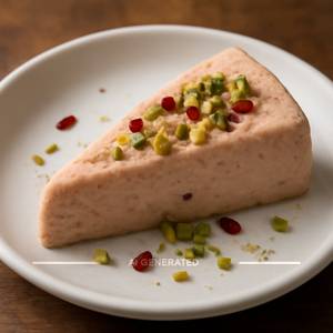 Gulukand Slice Kulfi