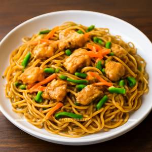 Chicken noodles