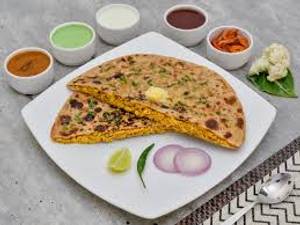 Chicken Keema Paratha