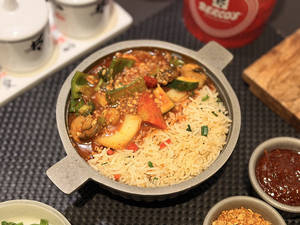 Veg Hot Garlic Bowl