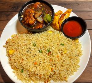 Fried Rice Chinese Combo