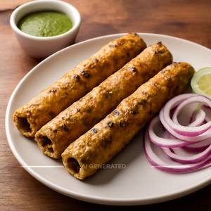 Chicken Seekh Kebab [4 Pieces]