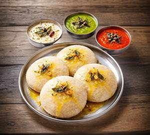Plain Ghee Idli