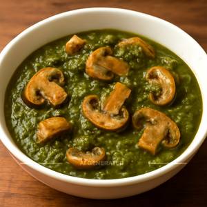Mushroom Palak