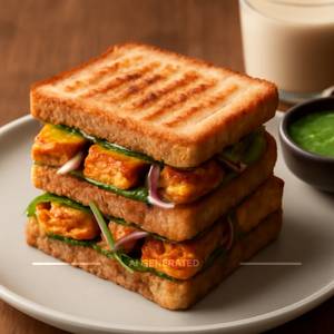 Paneer Tikka Sandwich