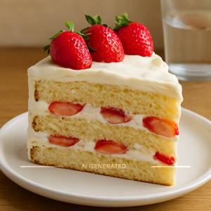 Strawberry Cake 