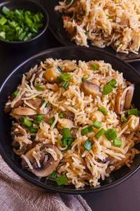 Mushroom Fried Rice