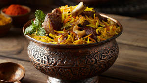 Mutton Handi Biryani