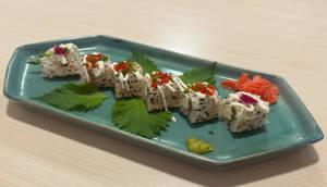 Asparagus Cream Cheese Sushi