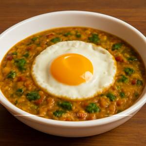 Egg dal fry